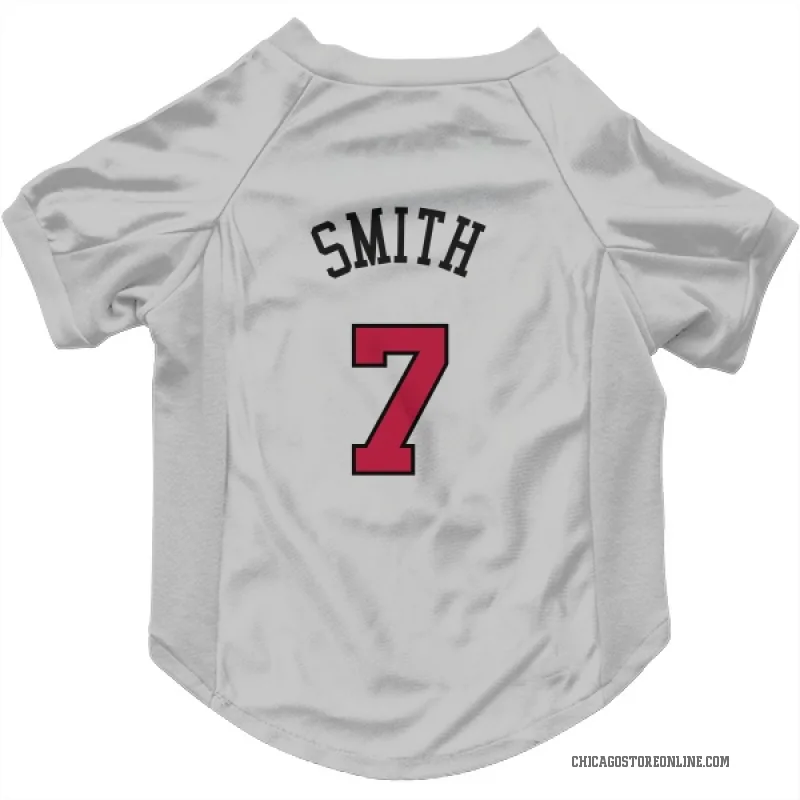 Jalen Smith White Chicago Bulls Cat & Dog Pet Jersey